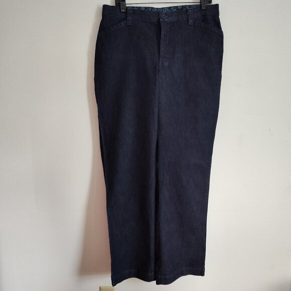 Ladies SZ 12M Lee Relaxed Fit All Day Blue Jean - Picture 1 of 4